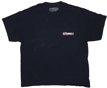 Travis Scott Astroworld LA Eksklusif Baju-T Hitam Buy Travis Scott Astroworld LA Eksklusif Baju-T Hitam
