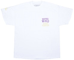 Travis Scott Astroworld LA Exclusive T-Shirt White Order Travis Scott Astroworld LA Exclusive T-Shirt White