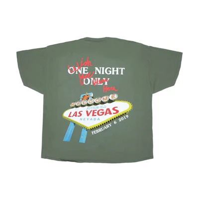 Travis Astroworld Las Vegas Exclusive T-Shirt Green
