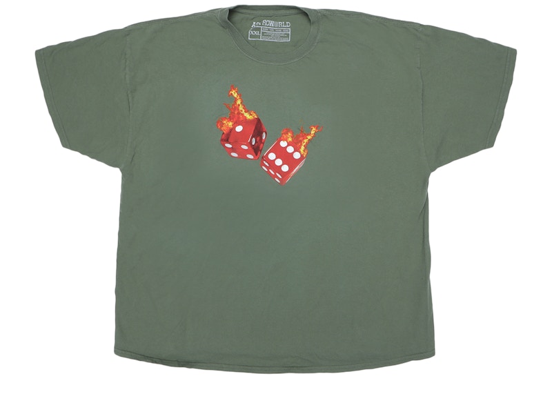 Travis Astroworld Las Vegas Exclusive T-Shirt Green 圖 2