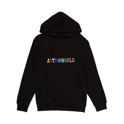 Travis Astroworld Logo Hoodie Black