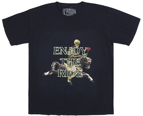 Travis Scott Astroworld Lollapalooza Enjoy The Ride Kaos Hitam Pudar Buy Travis Scott Astroworld Lollapalooza Enjoy The Ride Kaos Hitam Pudar