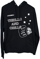 Travis Scott Astroworld Lollapalooza Thrills And Chills Hoodie Black Travis Scott Astroworld Lollapalooza Thrills And Chills Hoodie Black