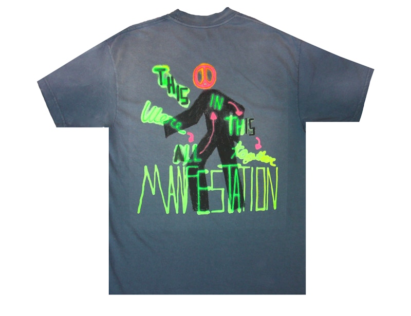 Order Travis Scott Astroworld Manifestation Tee Abu-abu