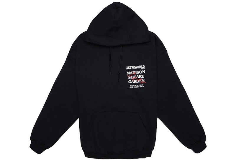 Buy Sudadera Negra Travis Scott Astroworld MSG Rotten Apple Hoodie.