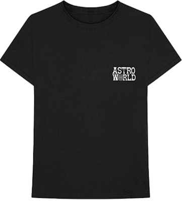 Camiseta Promocional Negra Travis Scott Astroworld Buy Camiseta Promocional Negra Travis Scott Astroworld