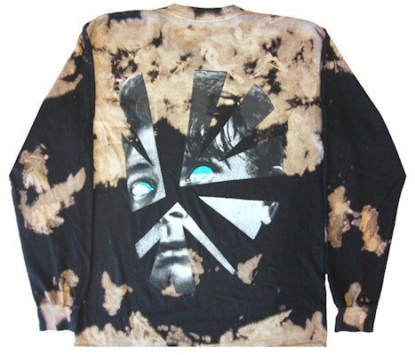 Travis Scott Astroworld Shattered Face Baju Lengan Panjang Tie Dye Order Travis Scott Astroworld Shattered Face Baju Lengan Panjang Tie Dye