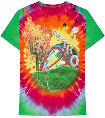 Travis Scott Astroworld Smiley Tee Multi Buy Travis Scott Astroworld Smiley Tee Multi