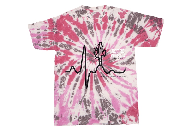 Buy Travis Scott Astroworld T-Shirt Eksklusif Tie Dye Something In The Water