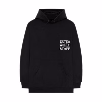 Travis Astroworld Staff Hoodie Black