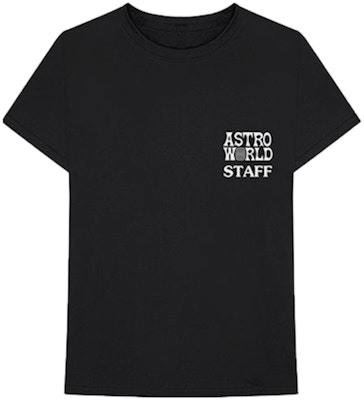 트래비스 스콧 아스트로월드 스태프 티셔츠 (블랙)
Buy 트래비스 스콧 아스트로월드 스태프 티셔츠 (블랙)