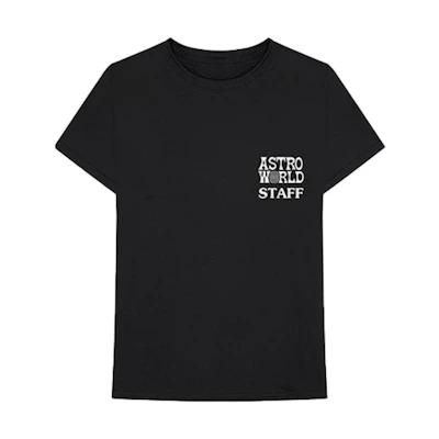 Travis Astroworld Staff Tee Black