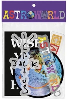 Travis Scott Astroworld Sticker Pack Multi Buy Travis Scott Astroworld Sticker Pack Multi