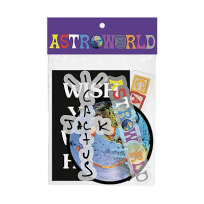 Travis Astroworld Sticker Pack Multi