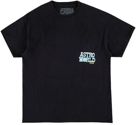 Travis Scott Astroworld Teddy Bear T-Shirt Black Order Travis Scott Astroworld Teddy Bear T-Shirt Black