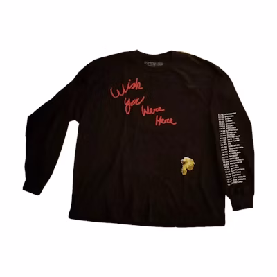 Travis Astroworld Tour L/S Tee Black
