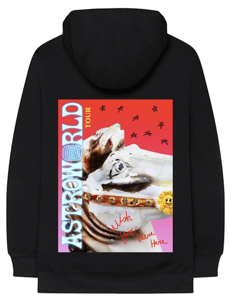 Travis Astroworld Tour Launch Hoodie Black 圖 2