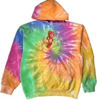 Travis Scott Astroworld Tour Skipping Bear Hoodie Tie Dye Travis Scott Astroworld Tour Skipping Bear Hoodie Tie Dye