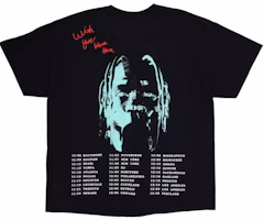 Order Travis Scott 星際世界巡演黑色 T 恤