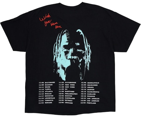 Travis Scott Astroworld Tour Tee Black Order Travis Scott Astroworld Tour Tee Black