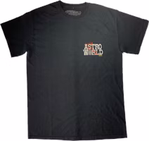 Travis Scott Astroworld Tour Wish You Were Here Tee Black Travis Scott Astroworld Tour Wish You Were Here Tee Black
