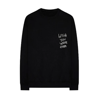 Travis Astroworld Wish You Were Here L/S Tee Black