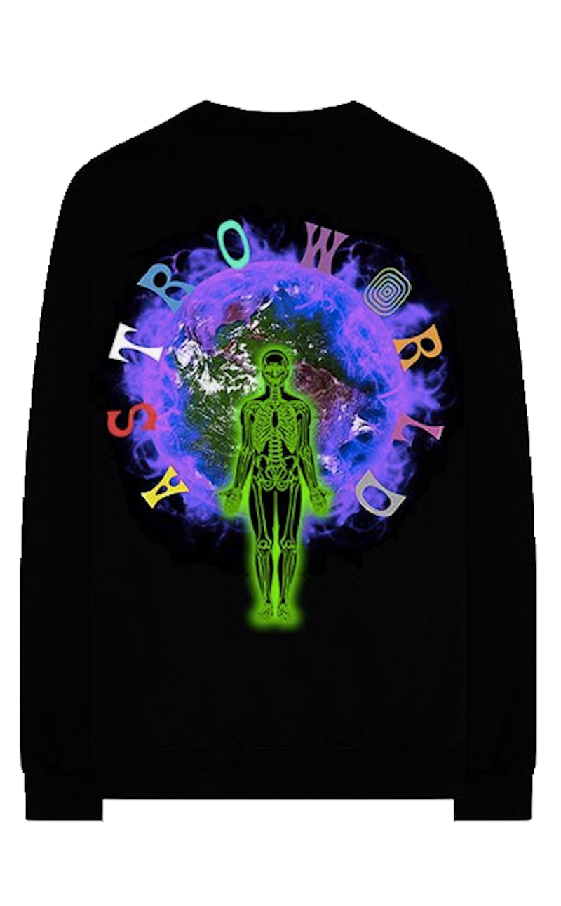 Order Camiseta Negra Manga Larga Travis Scott Astroworld Wish You Were Here