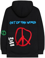Hoodie Hitam Travis Scott Astroworld World Peace Order Hoodie Hitam Travis Scott Astroworld World Peace