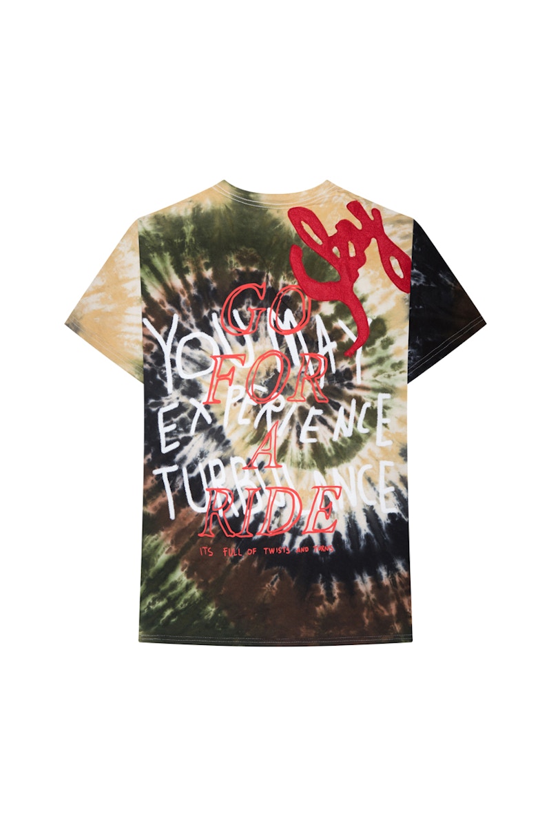 Travis Astroworld DSM NY Screamer Tee Tie Dye 圖 2