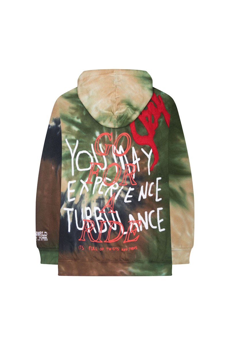 Travis Astroworld DSM NY Screamer Hoodie Tie Dye 圖 2