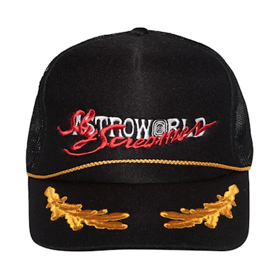 Travis Astroworld DSM NY Trucker Hat Black