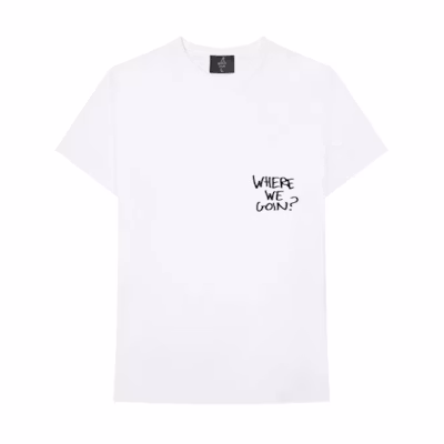 Travis Astroworld DSM Where We Goin? Tee White