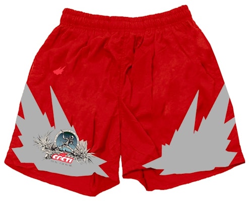 Travis Scott Cacti Heritage 3M Soccer Short I Red Buy Travis Scott Cacti Heritage 3M Soccer Short I Red