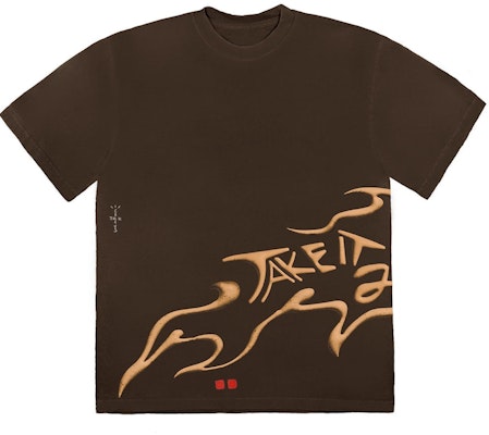Travis Scott Cactus Jack 2 The Max T-shirt 'Brown' Order Travis Scott Cactus Jack 2 The Max T-shirt 'Brown'