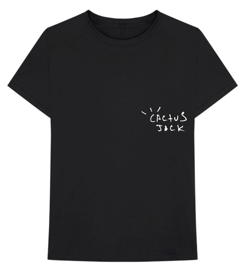 Buy Kaos Hitam Travis Scott Cactus Jack Airbrush