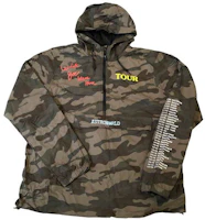 Travis Scott Cactus Jack Astroworld Anorak Camo Pullover Jacket Unisex TC-350 Travis Scott Cactus Jack Astroworld Anorak Camo Pullover Jacket Unisex TC-350