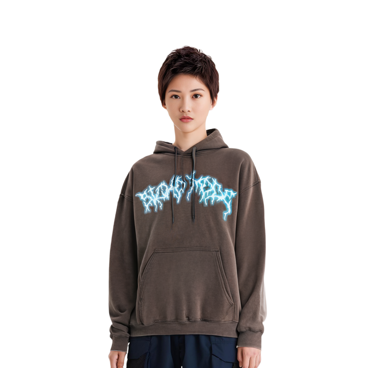 Shop Travis Scott Cactus Jack Astroworld 標誌連帽衫棕色款 男女通用款式 TC-88