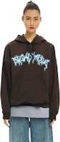 Sizing Travis Scott Cactus Jack Astroworld 標誌連帽衫棕色款 男女通用款式 TC-88