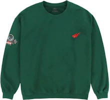 Travis Scott Cactus Jack CACTI Graphic Crewneck Sweatshirt Green Unisex TC-81 Travis Scott Cactus Jack CACTI Graphic Crewneck Sweatshirt Green Unisex TC-81