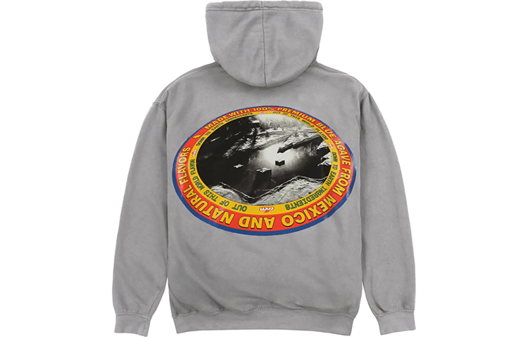 Travis Scott Cactus Jack CACTI Logo Hoodie Unisex Grey TC-76