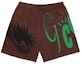 Buy Travis Scott Cactus Jack CJ CC Shorts Brown