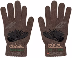 Travis Scott Cactus Jack Cross Gloves Brown Travis Scott Cactus Jack Cross Gloves Brown