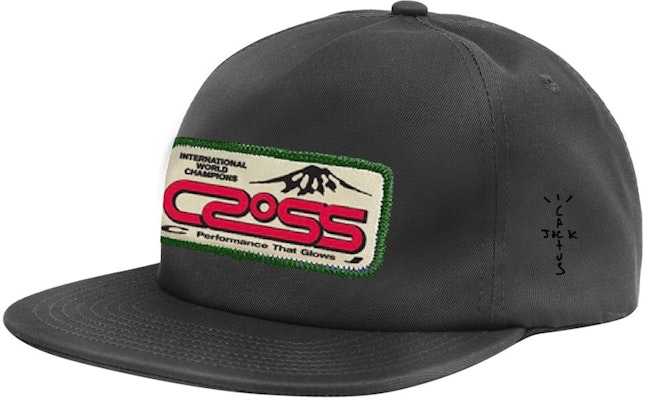 Travis Scott Cactus Jack Cross Hat Grey Buy Travis Scott Cactus Jack Cross Hat Grey