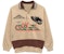 Travis Scott Cactus Jack Cross Rugby Sweater Tan/Brown
