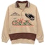 Buy Travis Scott Cactus Jack Cross Rugby Sweater Tan/Brown