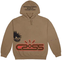 Travis Scott Cactus Jack Crossover Graphic Hoodie Unisex Light Brown TC-62 Travis Scott Cactus Jack Crossover Graphic Hoodie Unisex Light Brown TC-62