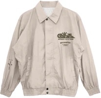 Travis Scott Cactus Jack Crossover Logo Long Sleeve Jacket White Unisex TC-64 Travis Scott Cactus Jack Crossover Logo Long Sleeve Jacket White Unisex TC-64