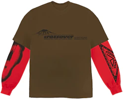 Travis Scott Cactus Jack Crossover Patchwork Crewneck Sweatshirt Unisex TC-58 Travis Scott Cactus Jack Crossover Patchwork Crewneck Sweatshirt Unisex TC-58