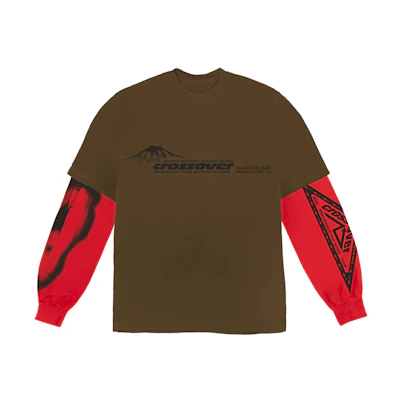 Travis Cactus Jack Crossover Patchwork Crewneck Sweatshirt Unisex TC-58