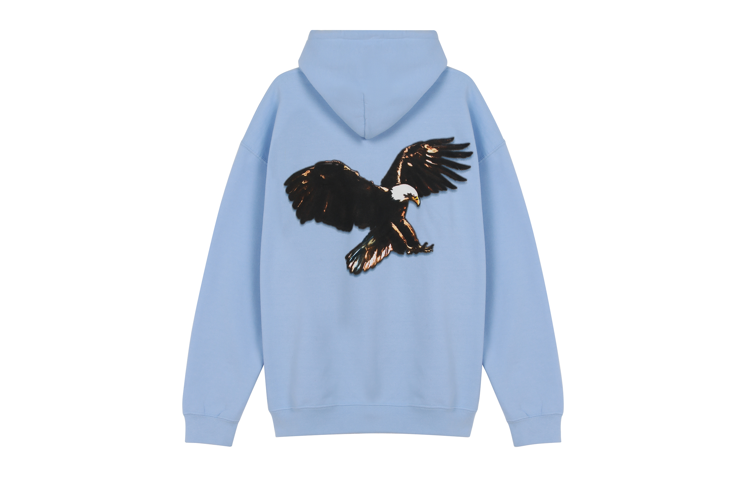 Travis Cactus Jack Eagle Birds Hoodie Blue Unisex TC-356